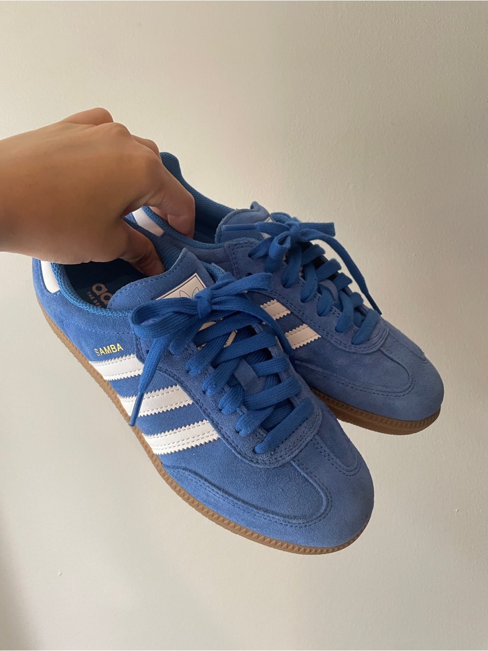 Adidas Samba Suede Blue 6.5
